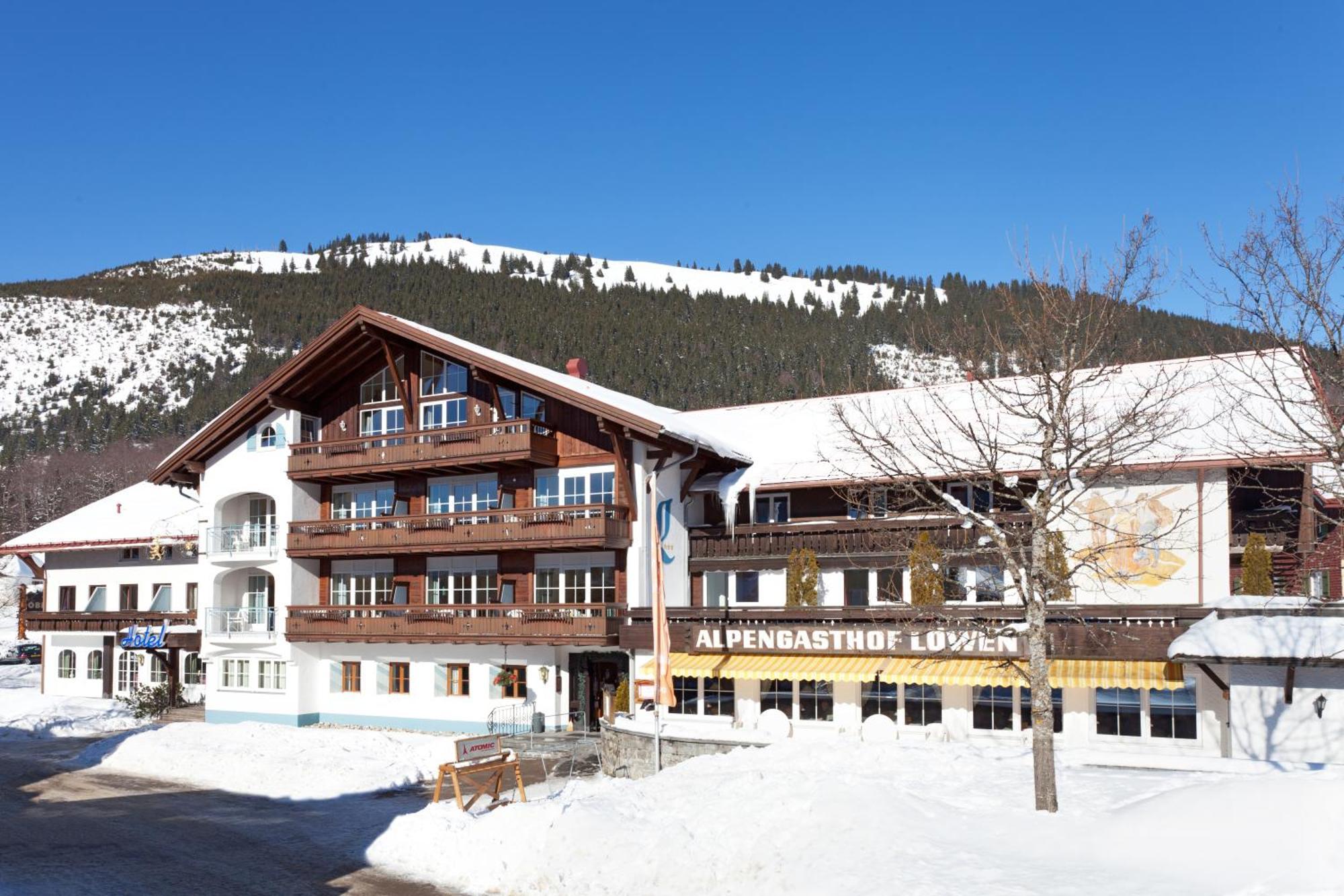 Hotel Alpengasthof Loewen Bad Hindelang Exterior foto